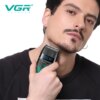 Электробритва VGR V-308, Green шейвер, двойное лезвие, 9000 RPM, LED Display