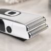 Бритва VGR V 332 Silver / Шейвер сеточный на USB / Электробритва с двойным лезвием и триммером