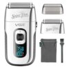 Бритва VGR V 332 Silver / Шейвер сеточный на USB / Электробритва с двойным лезвием и триммером