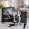 Бритва VGR V 332 Silver / Шейвер сеточный на USB / Электробритва с двойным лезвием и триммером