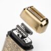 Бритва VGR V 336 Gold / Шейвер аккумуляторная с тройным лезвием / Электробритва 8500 об/мин