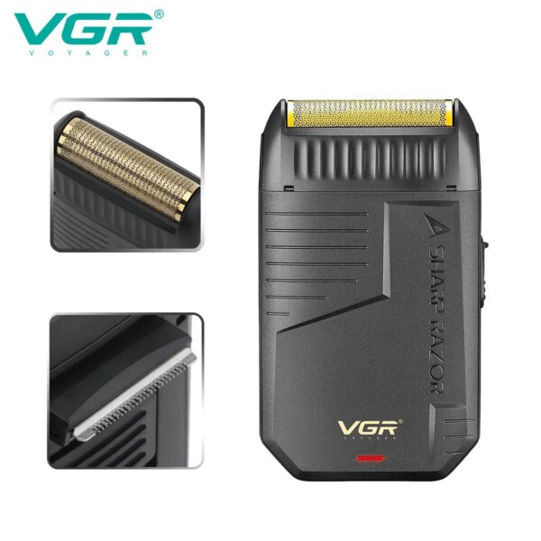 Бритва VGR V 375 Black / Аккумуляторный шейвер