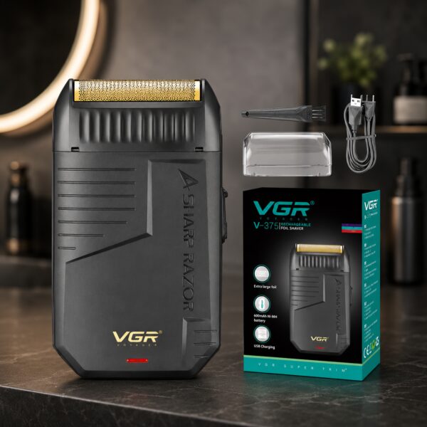 Бритва VGR V 375 Black / Аккумуляторный шейвер
