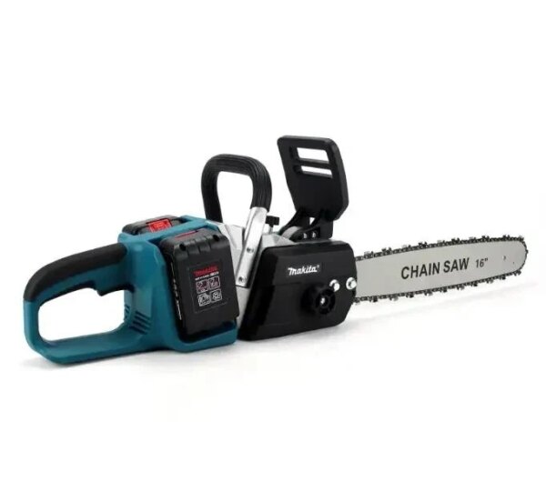 Аккумуляторная цепная пила Electric SAW 40-8 48 В с шиной 16 дюймов, двумя аккумуляторами и двумя зарядными устройствами