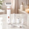 Эпипилятор hair clipper AN XL-1961 / Женский аккумуляторный эпилятор со сменными насадками