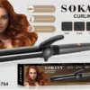 Плойка для волос 25мм (2 режима) Sokany SK-JFB-794-25, черный / Стайлер / Щипцы для волос