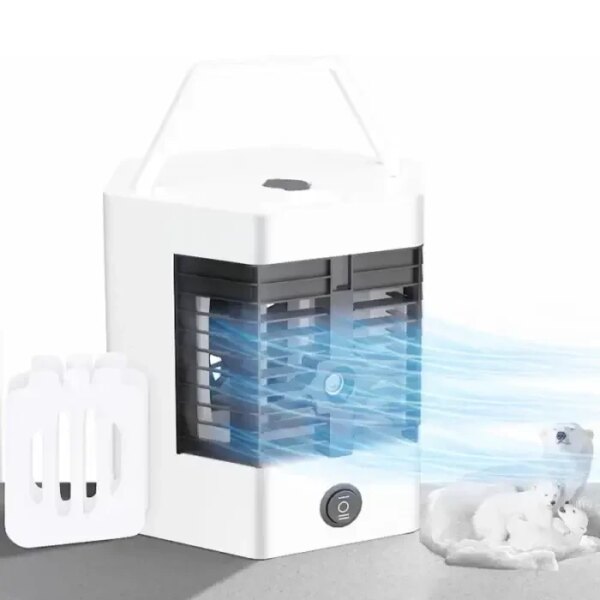 УЦЕНКА! Портативный мини кондиционер с увлажнителем воздуха 5X Arctic Cool Ultra Pro / Настольный (Трещина на корпусе 3609)