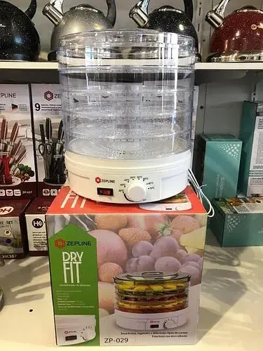 УЦЕНКА! Сушильный аппарат сушилка для фруктов , овощей и прочих продуктов , сушка , дегидратор .Zepline 029 (Плохая упаковка 3612)