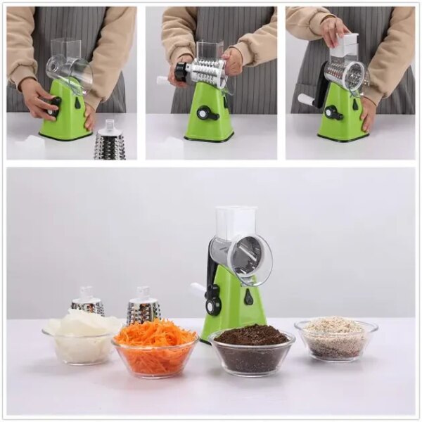 УЦЕНКА! Терка, Овощерезка - Мультислайсер для овощей и фруктов Kitchen Master (Плохая упаковка 3695)