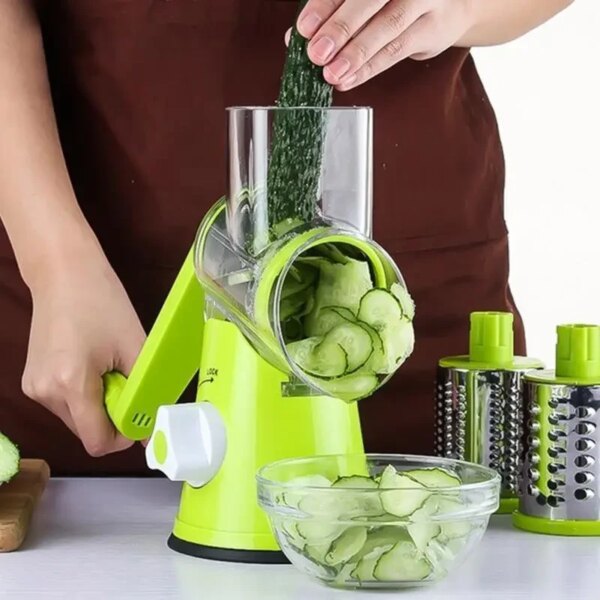 УЦЕНКА! Терка, Овощерезка - Мультислайсер для овощей и фруктов Kitchen Master (Плохая упаковка 3695)