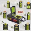 УЦЕНКА! Ручной мультислайсер 14в1 Kitchen Ideas Veggie Slicer HA-347 многофункциональная овощерезка с контейнером (Трещина 3692)