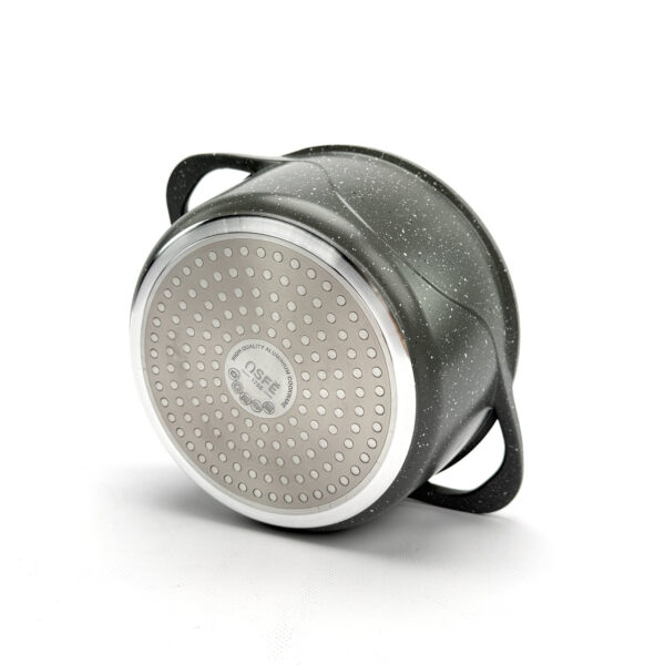 Набор кастрюль OSFE GB2-7, 3 шт из литого алюминия, 20/24/28 см. Графитовый (GB2-7)