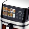 УЦЕНКА! Аэрогриль-аэрофритюрница Prime Kitchen AF8005ETG 12,5 л, 4400 Вт, с двойными элементом (Повреждение корпуса 3628)