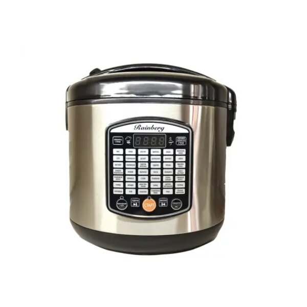 УЦЕНКА! Мультиварка Rainberg RB-6209 6 л 1000 Вт с 45 программами, LED-дисплеем, антипригарной чашей (Вмятина 3600)