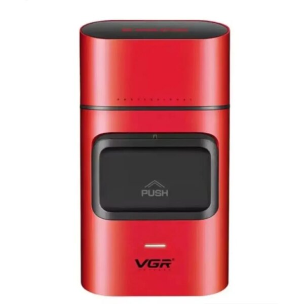 Электробритва шейвер с USB, VGR V-307, Красный / Аккумуляторная бритва / Триммер для лица / Мужская электробритва
