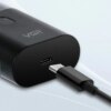 Электробритва шейвер, от USB, VGR V-341, Черный / Аккумуляторная бритва мужская / Мини бритва для лица