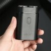 Электробритва шейвер, от USB, VGR V-341, Черный / Аккумуляторная бритва мужская / Мини бритва для лица