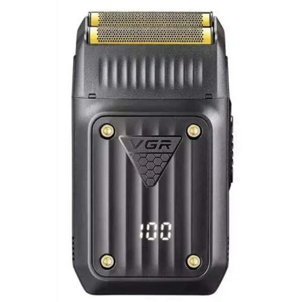 Портативная электробритва шейвер VGR V-363, Черный / Аккумуляторная машинка для бритья / Мужская бритва электрическая
