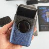 Электробритва шейвер с двойным лезвием, от USB, VGR V-377, Синяя / Мужская электробритва аккумуляторная