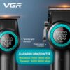 Набор VGR STEPLERSS PRO 4 IN 1 BLACK, машинка для стрижки, триммер, электробритва, фен