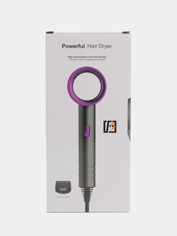 Фен для волос Powerful hair dryer LY-335 2000 Вт функция ионизации Серый