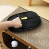 Щетка перчатка для чистки одежды и ковров 24*16 см  ND-549 / Электростатическая перчатка от шерсти