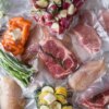 Кухонный вакуумный упаковщик + Пакеты, от сети, 120Вт, Capper LY-652 / Бытовой вакууматор