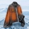 Плед с подогревом 150×85см (3 режима), 40-60°C, LY-751 от USB, Серый / Электроодеяло / Одеяло с подогревом