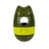 Интерактивная кормушка для собак LY-1072, Зеленая / Кормушка для животных / Игрушка-неваляшка для медленного кормления