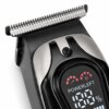 Машинка для стрижки, 4 насадки, USB-C, Kemei KM-1675, Черный / Аккумуляторная машинка для стрижки волос