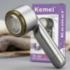 Машинка для удаления катышек KM-169, Серый / Аккумуляторная машинка от катышек