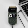Электрическая беспроводная бритва для мужчин, USB-C, Kemei KM-2027, Пиксель / Мужская аккумуляторная электробритва / Шейвер