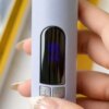 Плойка для завивки волос 30мм, 55Вт, Kemei KM-2063, Сиреневый / Автоматическая плойка для локонов / Стайлер для локонов