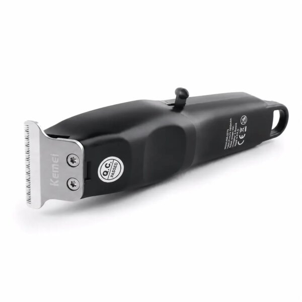Машинка для стрижки, 3 насадки, USB-C, Kemei KM-2273, Черный / Аккумуляторная машинка для стрижки волос / Беспроводной триммер