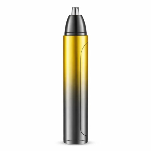 Триммер для носа и ушей, 5 Вт, от USB, KM-255, Желтый / Беспроводная машинка для стрижки / Триммер для бороды