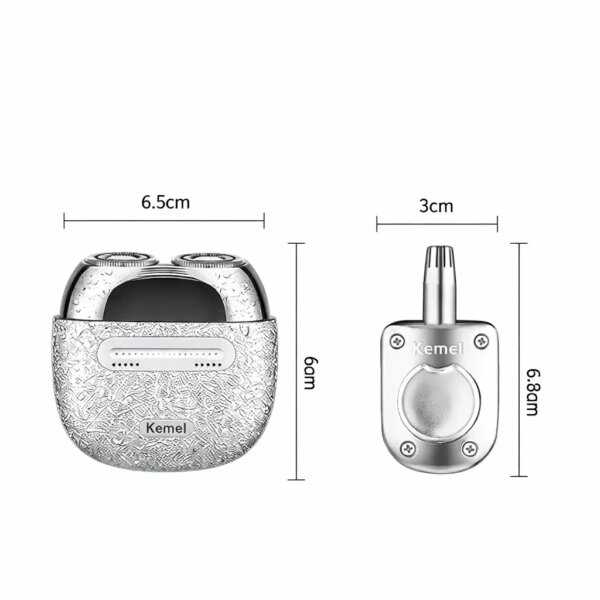 Бритва для бритья электрическая от USB, 5 Вт, WKM-T288, Белый