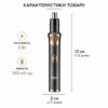 Триммер для носа и ушей AND KM-323 чёрный — компактный гигиенический триммер для удаления волос и ухода за лицом