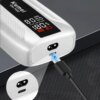 Беспроводная электробритва для мужчин, 1400мАч, от USB, Kemei T402, Серая / Бритва аккумуляторная / Электрическая бритва / Шейвер