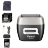 Беспроводная бритва для мужчин, USB-C, Kemei KM-T416, Черный / Аккумуляторная мужская электробритва для бритья / Шейвер