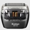 Беспроводная бритва для мужчин, USB-C, Kemei KM-T416, Черный / Аккумуляторная мужская электробритва для бритья / Шейвер