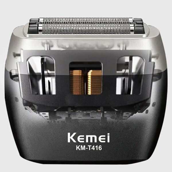 Беспроводная бритва для мужчин, USB-C, Kemei KM-T416, Черный / Аккумуляторная мужская электробритва для бритья / Шейвер