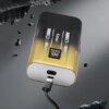 Беспроводная бритва для мужчин с UV-дезинфекцией, USB-C, Kemei KM-T418, Градиент / Шейвер / Аккумуляторная мужская электробритва