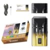Беспроводная бритва для мужчин с UV-дезинфекцией, USB-C, Kemei KM-T418, Градиент / Шейвер / Аккумуляторная мужская электробритва