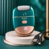 Электрическая терка для пяток, USB, Kemei KM-6865, Зеленая / Электрическая пила для ног / Электропемза от натоптышей, для педикюра