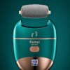 Электрическая терка для пяток, USB, Kemei KM-6865, Зеленая / Электрическая пила для ног / Электропемза от натоптышей, для педикюра
