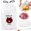 Пищевые пакеты крышки на резинке, 100 шт. ND-68-30 Freshness storage bag, Прозрачные/Политиленовые пакеты для еды