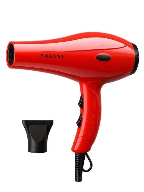Фен для волос с функцией ионизации Sokany AND SK-174 Красный