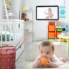 Видеоняня C8 WiFi с экраном 5 дюймов / Видеоняня управления со смартфона, датчик звука, движения, ночное видение