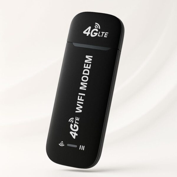 4G USB модем, 150 Мбит, Черный /с, радиус 15м / Мобильный модем 4G / WiFi модем портативный
