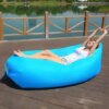 Надувной диван-шезлонг ламзак Supretto Air Sofa 1,90 м, до 100 кг, без насоса, синий